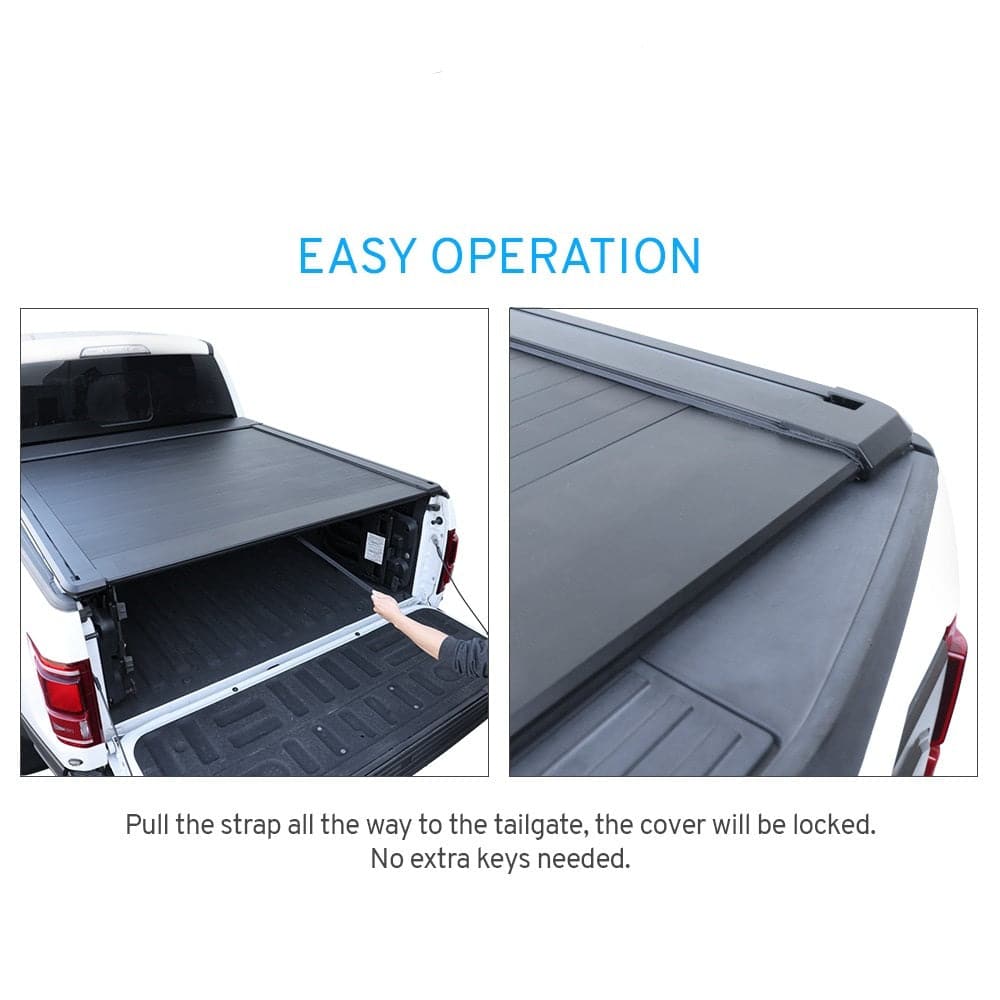2016-2023 Toyota Tacoma Bed Recoil Retractable Tonneau Cover