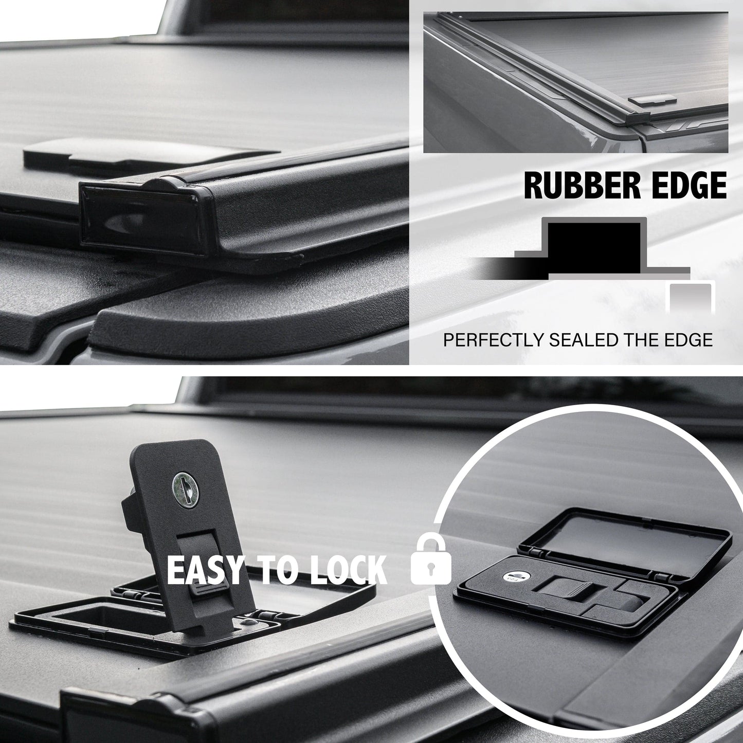 2014-2018 Silverado / Sierra 5.8ft Bed EZ Retractable Tonneau Cover