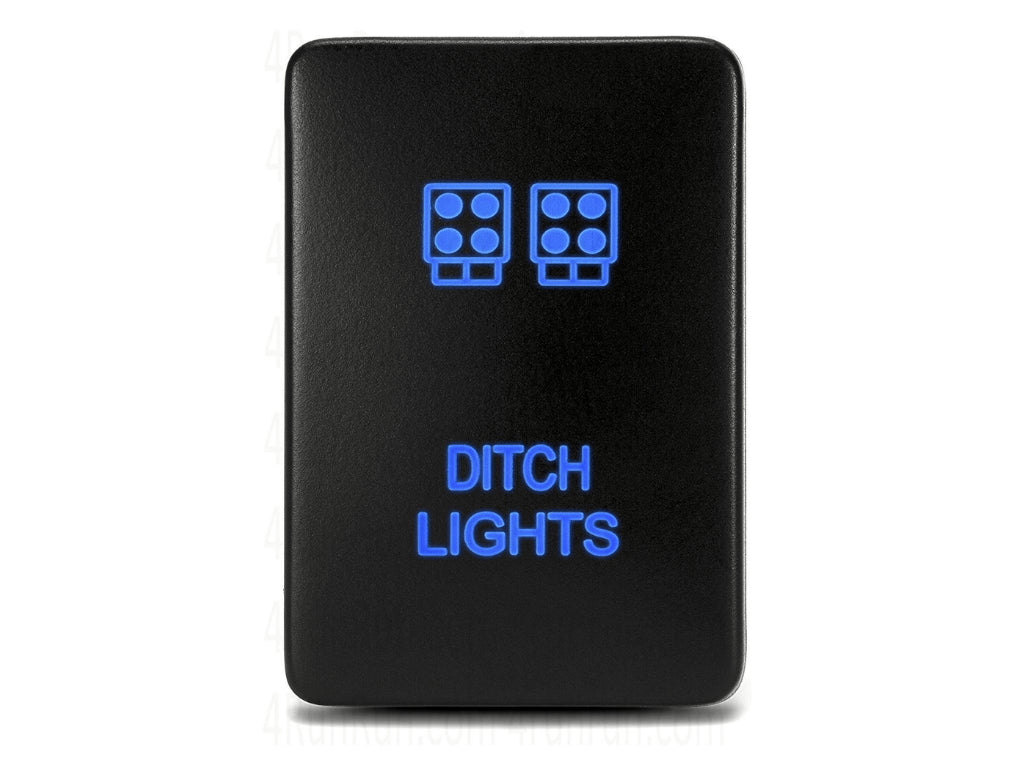 Cali Raised LED Ditch Light Combos 2014-2021 TOYOTA TUNDRA LOW PROFILE DITCH LIGHT BRACKETS KIT
