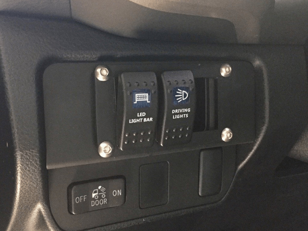 Cali Raised LED Switches 2016-2022 Toyota Tacoma Rocker 3 Switch Panel