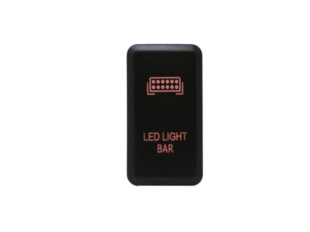 Cali Raised LED Switches Amber Toyota OEM Style "LED LIGHT BAR" Switch