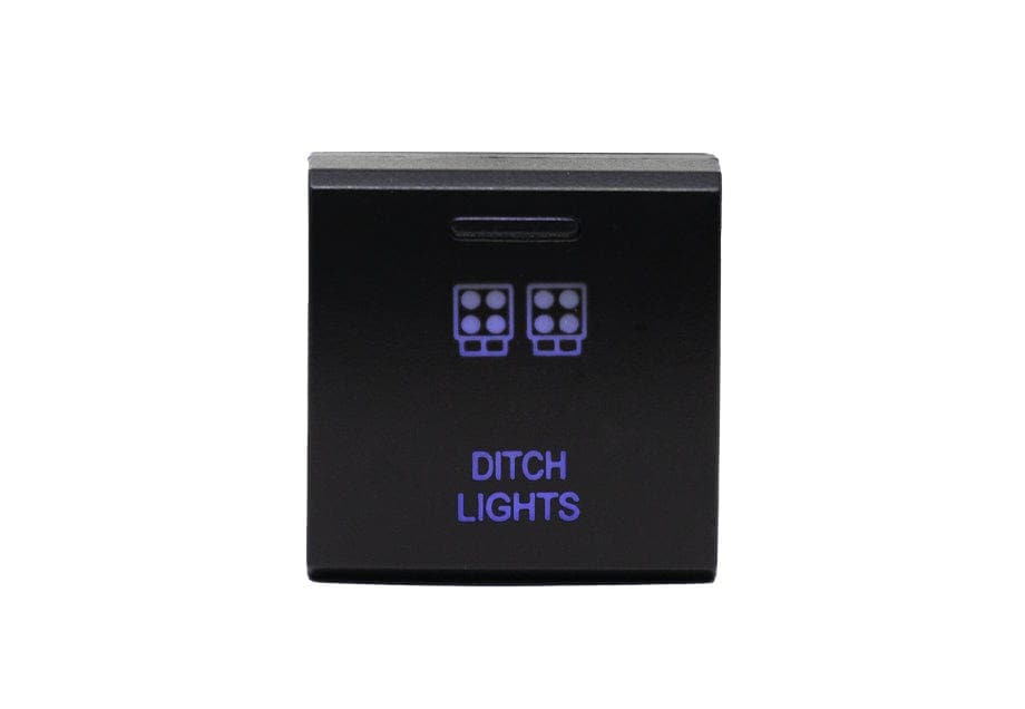 Cali Raised LED Switches Toyota OEM Square Style "DITCH LIGHTS" Switch