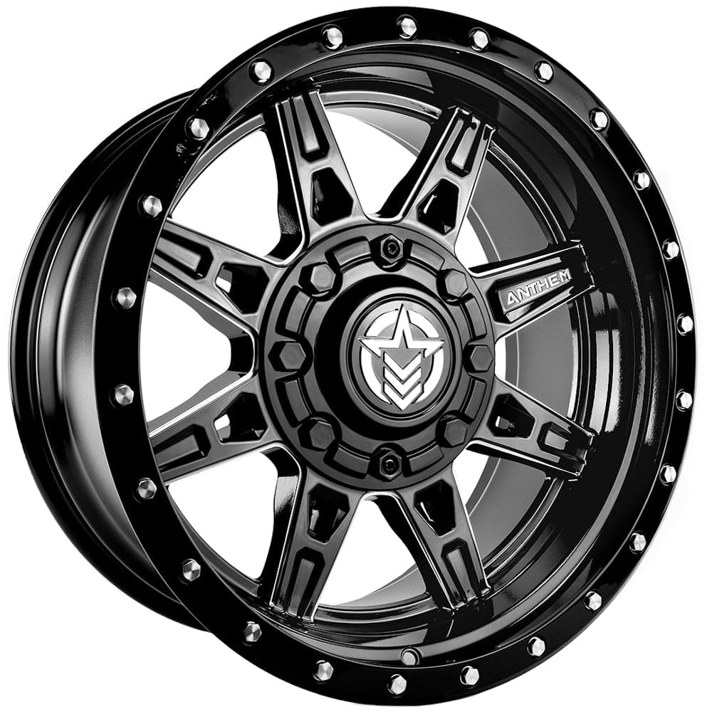 Anthem Off Road | Rogue Wheels Gloss Black Milled Edges
